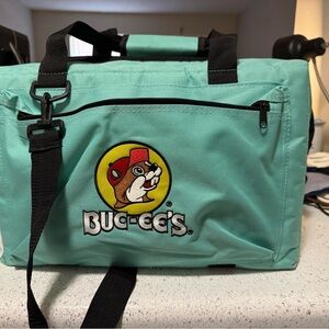 Buc-ee's Teal Cooler Bag